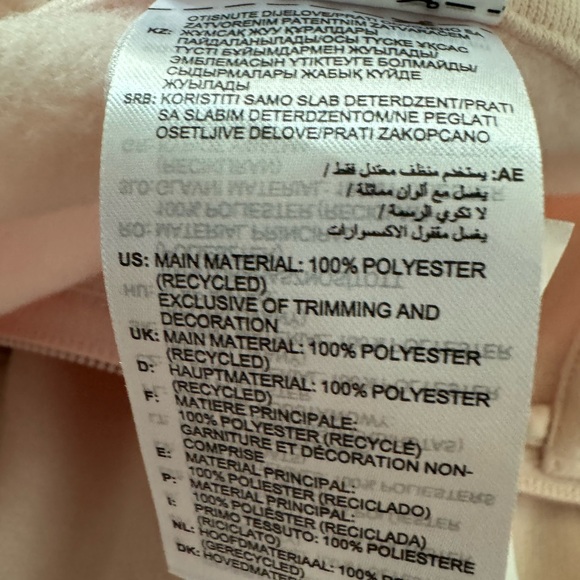 NWT ADIDAS Womens Quarter-Zip Fleece Sweatshirt Size XL - Picture 12 of 13